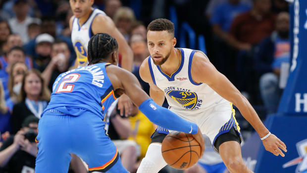 Shai Gilgeous-Alexander, Steph Curry, Golden State Warriors